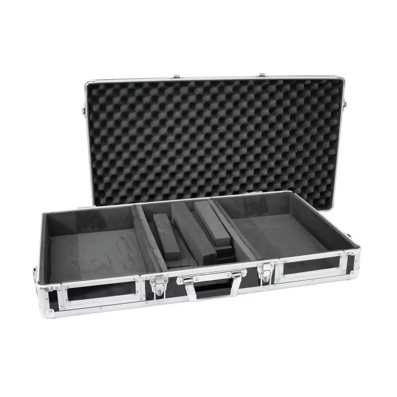 Hardcase Roadinger 30125342 voor DJ-controller multiplex zwart zilver