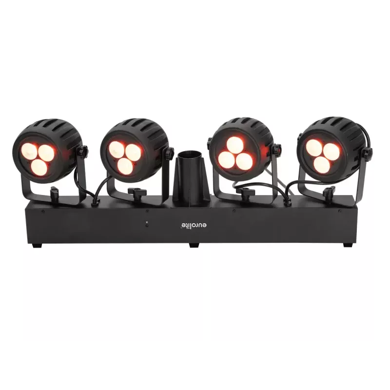 Railspot Eurolite 42109606 LED voor binnen rond zwart