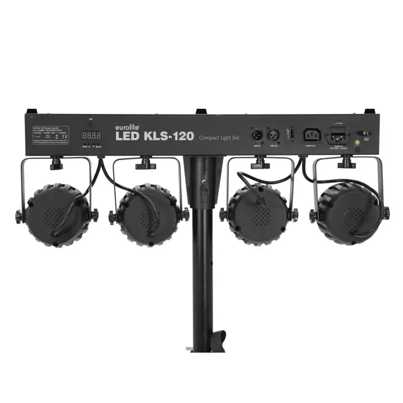 Railspot Eurolite 42109606 LED voor binnen rond zwart