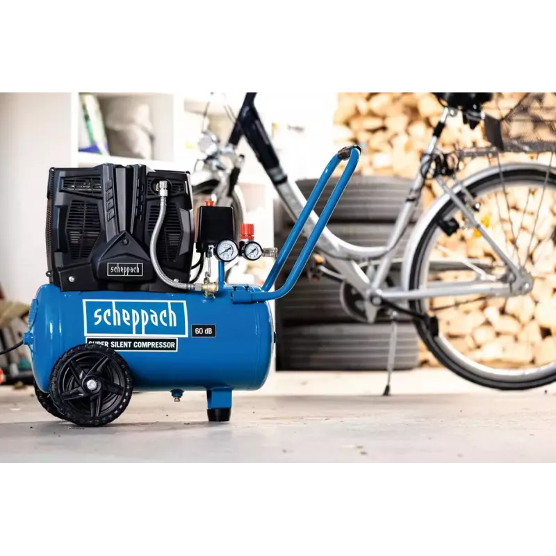Luchtcompressor Scheppach HC25Si 1100 W 230 l/min 8 bar 24 L