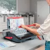 GBC CombBind® CB25 handmatige bindmachine, kam-bindmachine, handmatig, 390 vel, zwart, rood