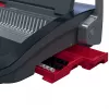 GBC CombBind® CB25 handmatige bindmachine, kam-bindmachine, handmatig, 390 vel, zwart, rood