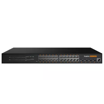 Managed L2+ Gigabit Ethernet-switch Yealink RCH240 – 24× RJ-45 (10/100/1000), PoE, 56 Gbit/s, rackmontage