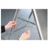 FRANKEN Standard posterstandaard BSA1, DIN A1 594 x 841 mm, 4-poots frame, binnen/buiten