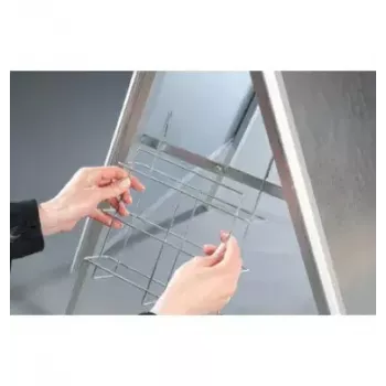 FRANKEN Standard posterstandaard BSA1, DIN A1 594 x 841 mm, 4-poots frame, binnen/buiten
