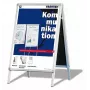 FRANKEN Standard posterstandaard BSA1, DIN A1 594 x 841 mm, 4-poots frame, binnen/buiten