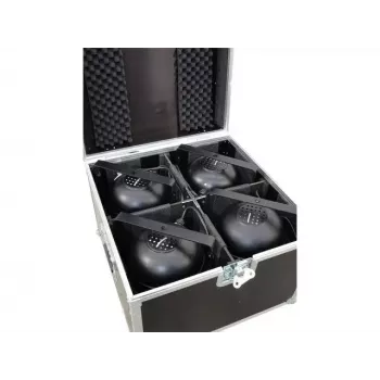 Flightcase Roadinger 31000800 aluminium berkenhout zwart 10,7 kg