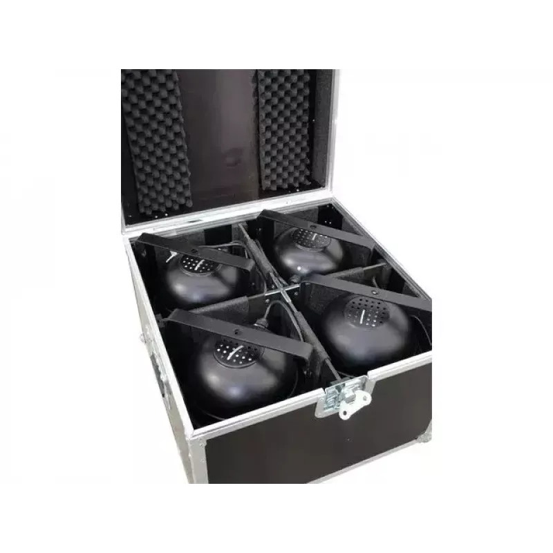 Flightcase Roadinger 31000800 aluminium berkenhout zwart 10,7 kg