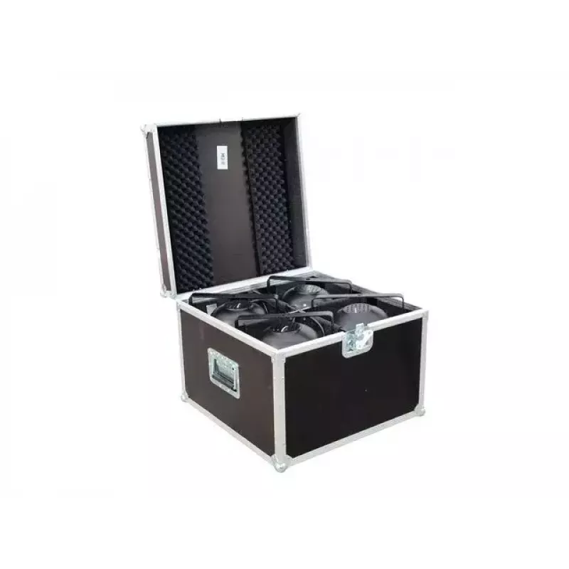 Flightcase Roadinger 31000800 aluminium berkenhout zwart 10,7 kg