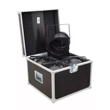 Flightcase Roadinger 31000800 aluminium berkenhout zwart 10,7 kg