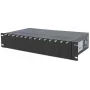 Intellinet 14-slot mediaconverter-behuizing, inclusief redundante voeding, 19 inch rackmontage, 2U