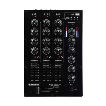 Audiomixer Omnitronic 10006879 3 kanalen 20 - 20000 Hz zwart