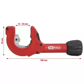 Handmatige pijpsnijder KS Tools 104.5050 gewicht 1,03 kg