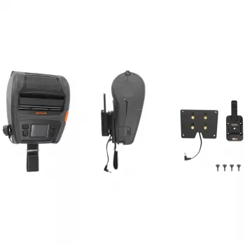Passieve houder Brodit 216308 voor draagbare printer zwart