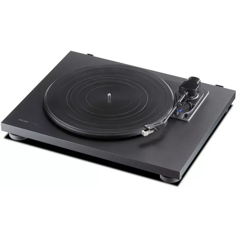 Riemgedreven audioplatenspeler TEAC TN-180BT-A3 zwart halfautomatisch