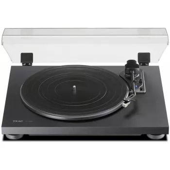 Riemgedreven audioplatenspeler TEAC TN-180BT-A3 zwart halfautomatisch