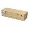 Equip 37-86 inch draaibare tv-wagen 50 kg capaciteit in hoogte verstelbaar