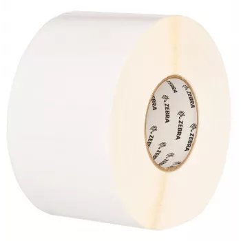 Zebra PolyO 3100T witte zelfklevende printeretiket