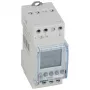 Legrand 412654 AlphaRex D21 digitale astronomische schakelklok, 1-kanaals, 230 V AC, 2 modules