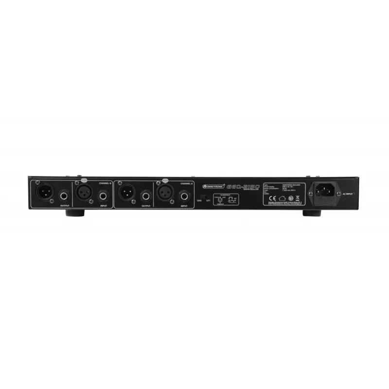 Parametrische equalizer Omnitronic 10355522