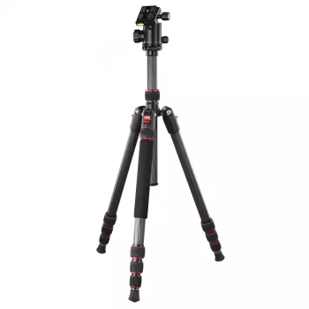 Hama Ramble II Duo Carbon statief smartphone/digitale camera 4 poten 8 kg draagvermogen