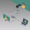 ACT USB-C videokaart, HDMI 4K@60Hz doorgifte, 4K@30Hz opname