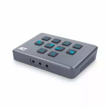 ACT dual HDMI-ingang USB-C videoswitcher 60Hz grijs