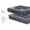 ACT dual HDMI-ingang USB-C videoswitcher 60Hz grijs