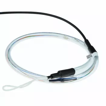 ACT 140 meter singlemode 9/125 OS2 binnen-/buitenkabel 24 vezels met LC-stekkers