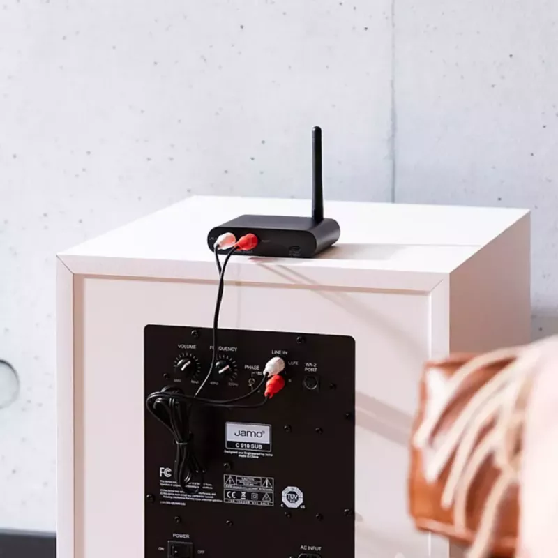 Marmitek Subwoofer Anywhere 640 – draadloze audiozender en -ontvanger voor subwoofer