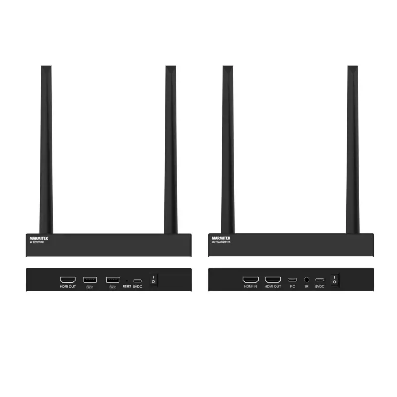 Draadloze AV-zender & -ontvanger Marmitek TV Anywhere 4K zwart