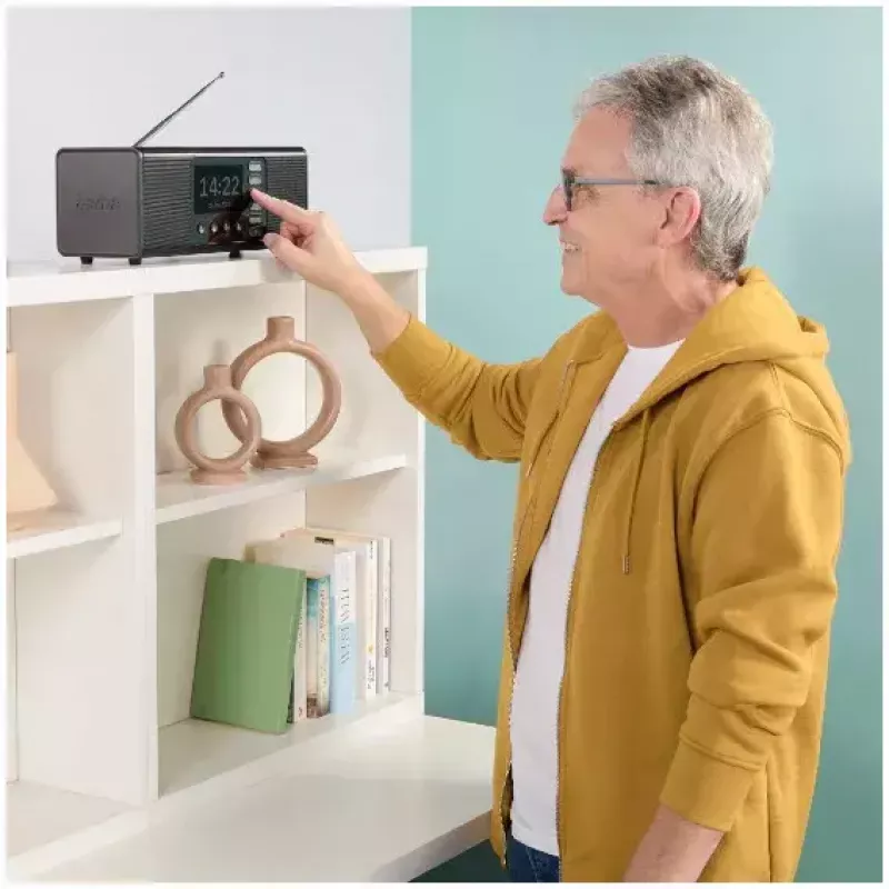 Personal Radio Hama DR2002BT digitale tuner DAB DAB+ FM 10W