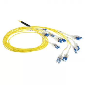 ACT 50 meter singlemode 9/125 OS2 voorgeassembleerde glasvezelkabel 24F LC polarity twist