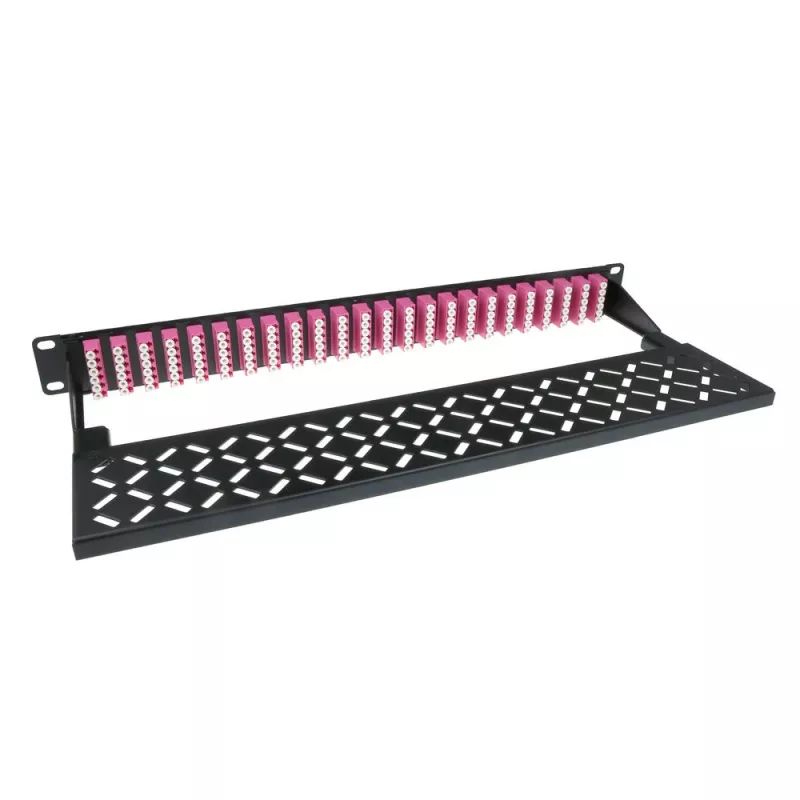 Glasvezel-patchpanel hoge dichtheid ACT FA2100 96 poorten 192 vezels LC multimode OM4