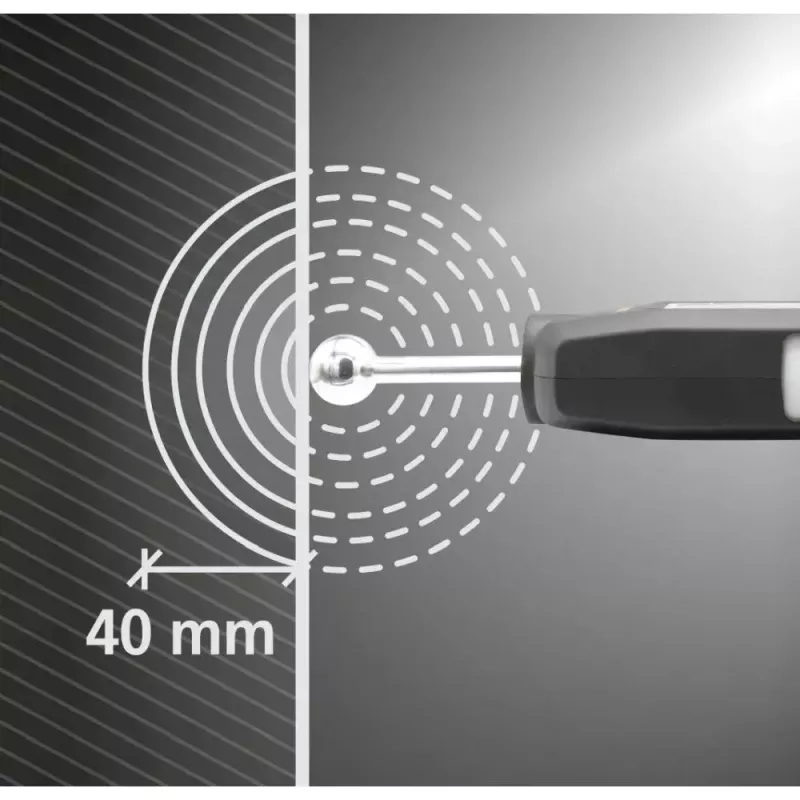 Laserliner MultiWet-Finder Plus elektronische hygrometer zwart wit digitaal display
