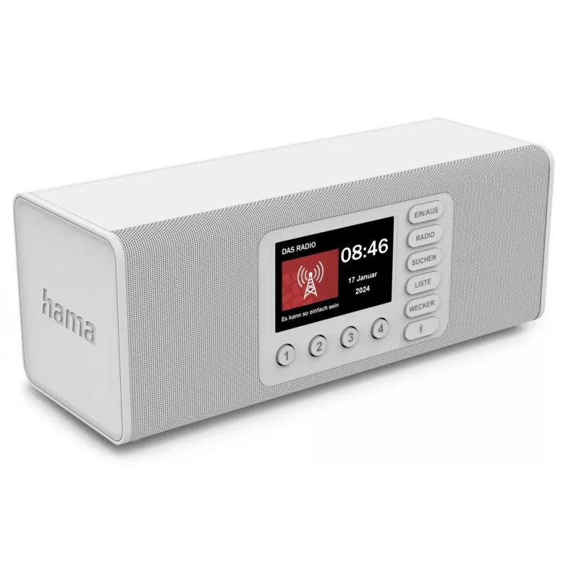 Personalradio Hama DR2002 DAB DAB+ FM 10W TFT-display