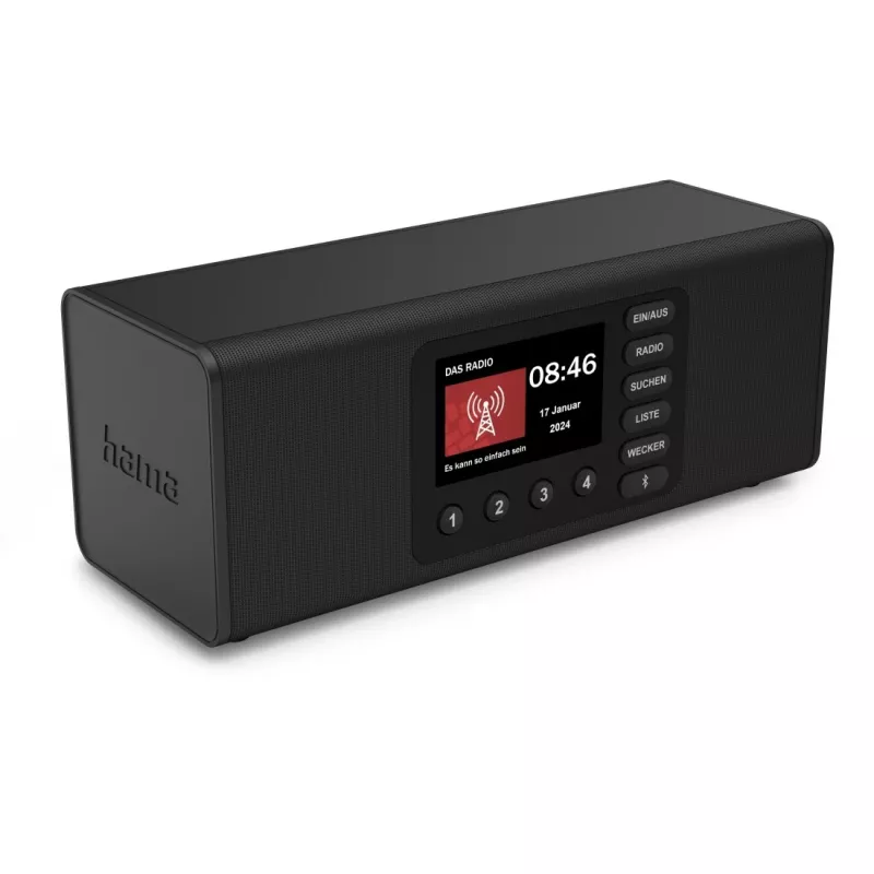 Personalradio Hama DR2002 digitale tuner DAB DAB+ FM 10W
