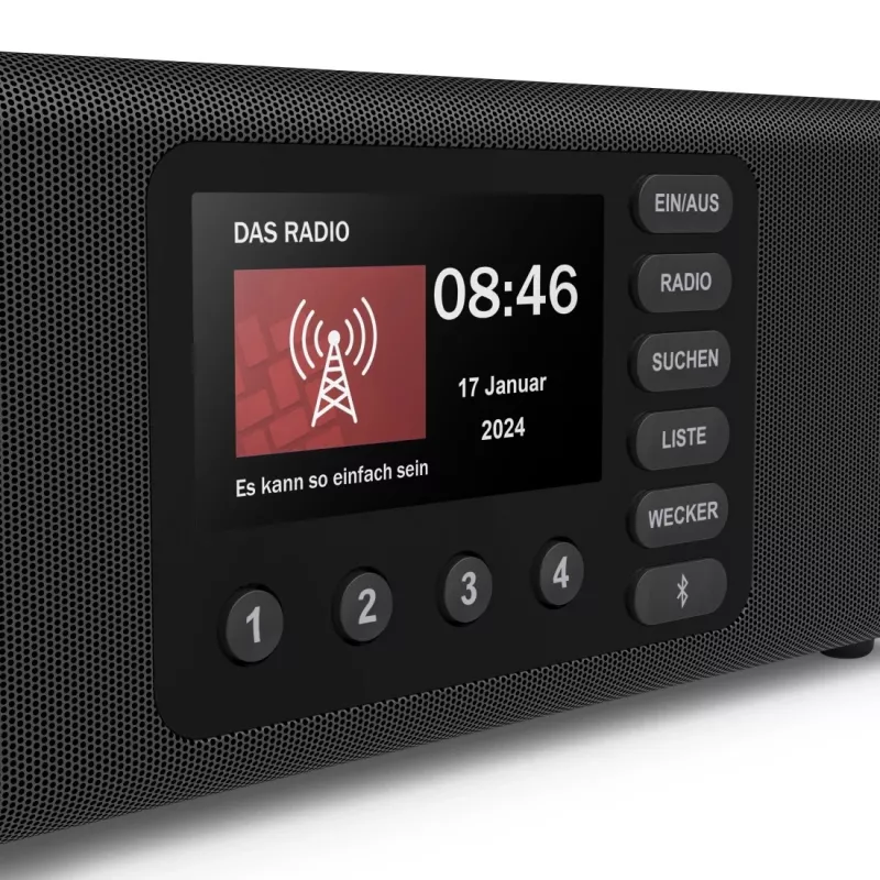 Personalradio Hama DR2002 digitale tuner DAB DAB+ FM 10W