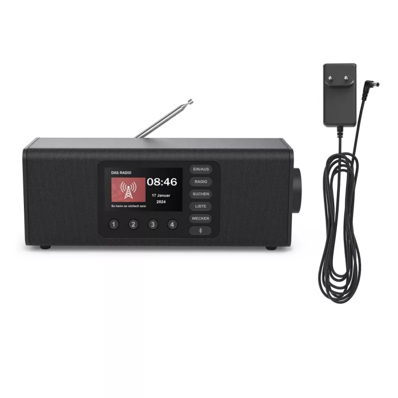 Personalradio Hama DR2002 digitale tuner DAB DAB+ FM 10W