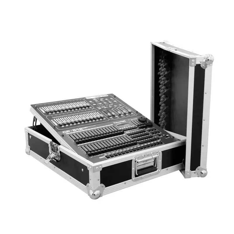 Flightcase Roadinger 3011157D zwart zilver