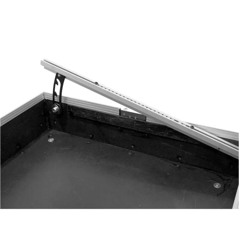 Flightcase Roadinger 3011157D zwart zilver