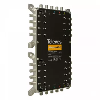 Satellietmultischakelaar Televes 714505 5 ingangen 16 uitgangen