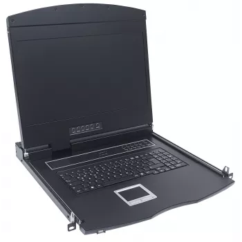 Intellinet 508025 rackconsole 43,2 cm (17 inch) 1280 x 1024 pixel zwart 1U