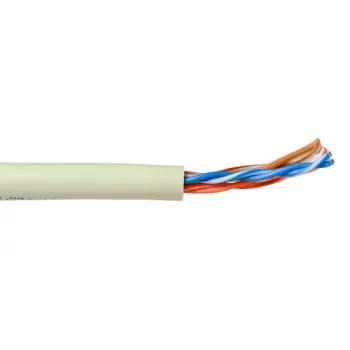 Patchkabel ACT CAT5E U/UTP Litze 305 m beige