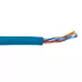 Patchkabel ACT CAT5E U/UTP vertind blauw 305m