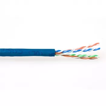 ACT CAT6 U/UTP litze-patchkabel blauw 305 m, 305 m, Cat6, blauw