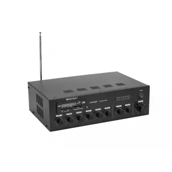 Audioversterker Omnitronic 80709606 performance/podium zwart