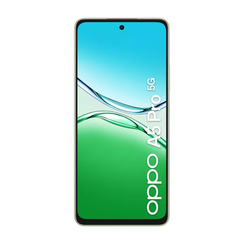 OPPO A5 Pro 5G 16,9 cm (6,67 inch) Dual SIM Android 15 USB Type-C 8 GB 256 GB 5800 mAh groen, olijf