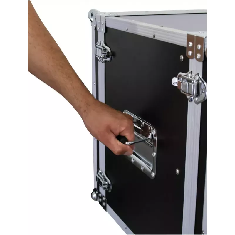 Flightcase Roadinger 30107270 MDF zwart zilver 10,6 kg