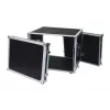 Flightcase Roadinger 30107260 MDF zwart zilver 9,7 kg